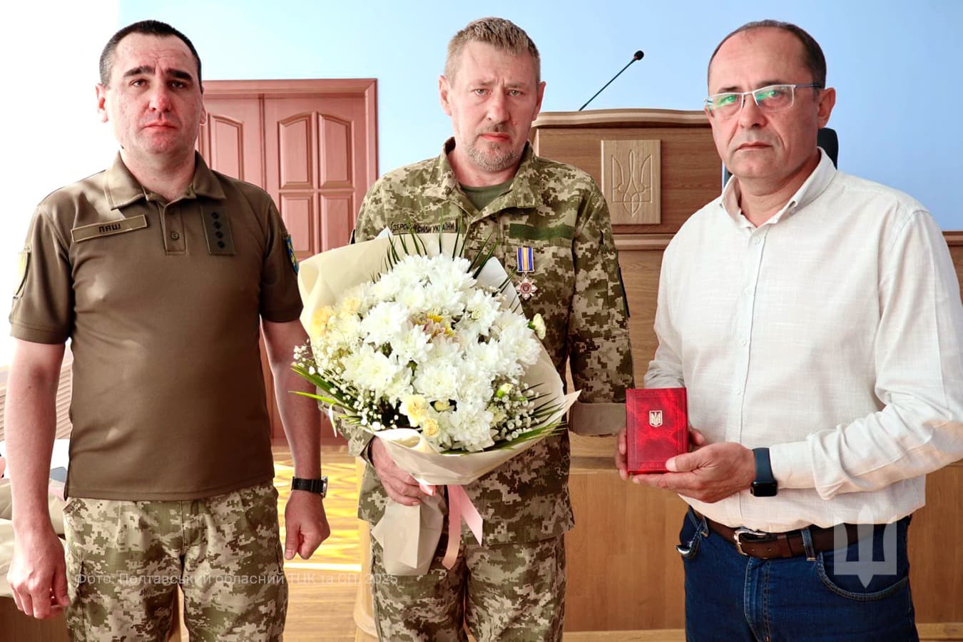 Військовослужбовця з Полтавщини нагородили орденом «За мужність» ІІІ ступеня