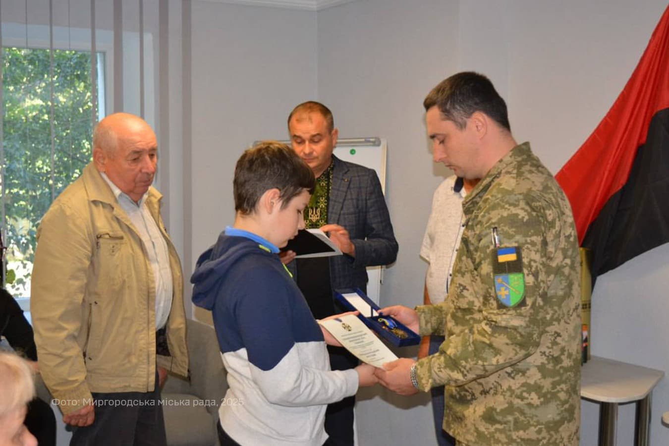 У Миргороді родинам загиблих військових вручили державні нагороди