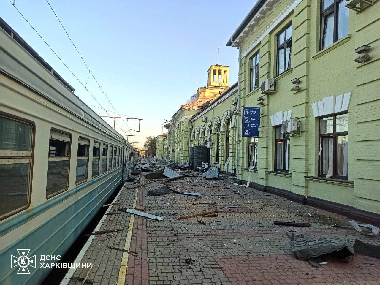 Через російську атаку на Лозову «Укрзалізниця» змінила маршрути електричок до Полтави