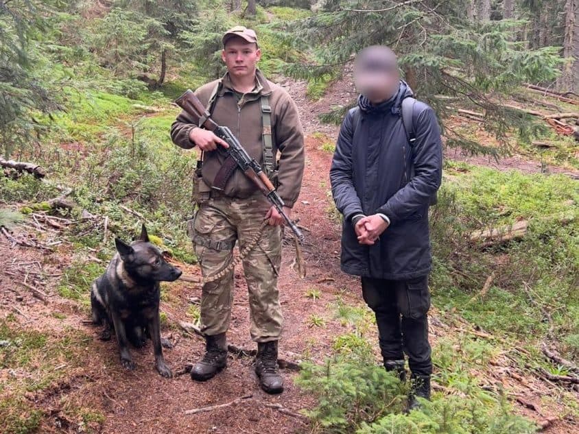 Житель Полтавщини намагався незаконно перейти кордон і заблукав у горах