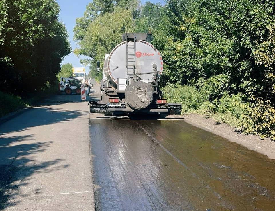 На Полтавщині відремонтували ділянку дороги, яка сполучає три регіони