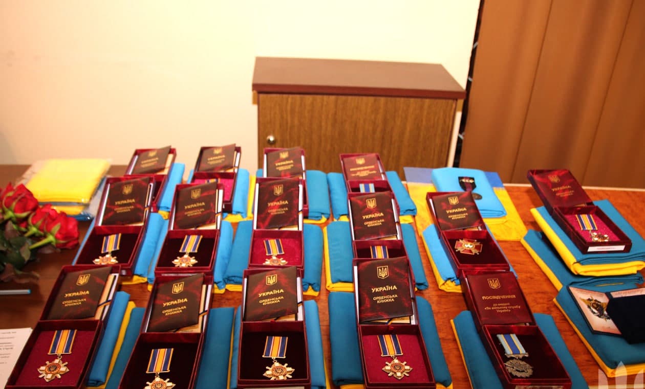 У Полтаві вручили нагороди родинам 18 полеглих воїнів