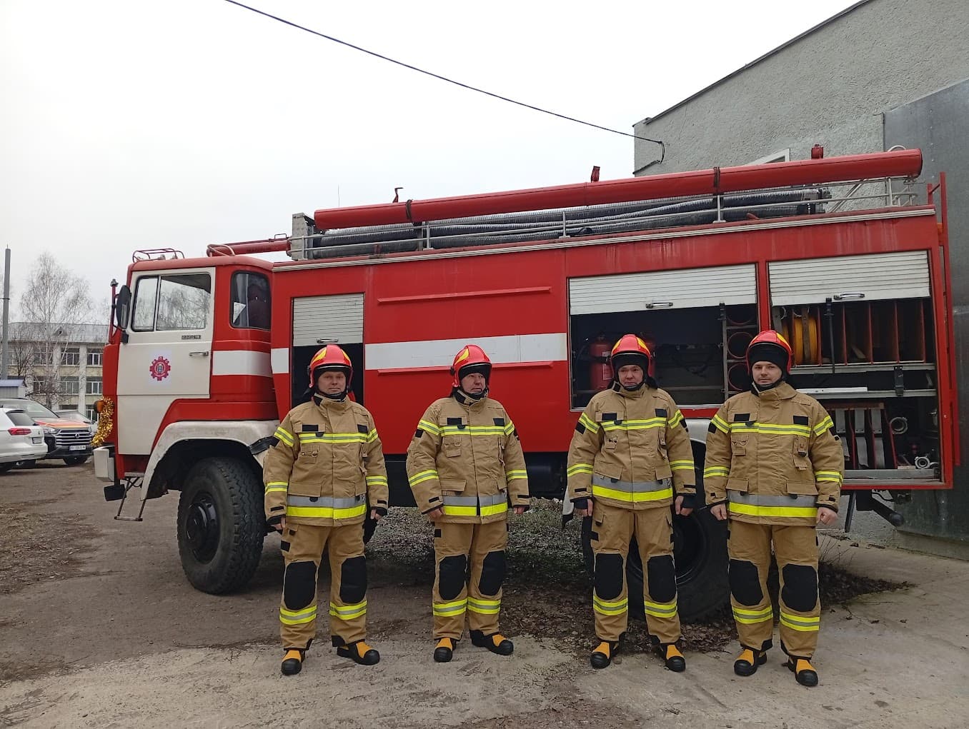У громаді на Полтавщині відкрили новий пожежний підрозділ