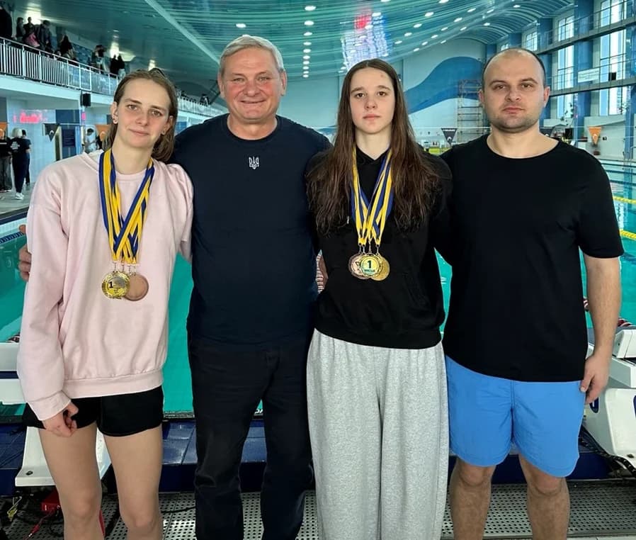 Полтавські плавці здобули медалі на Чемпіонаті України
