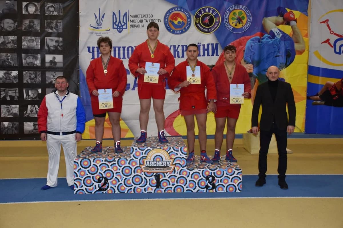 Спортсмени з Полтавщини посіли призові місця на Чемпіонаті України із самбо