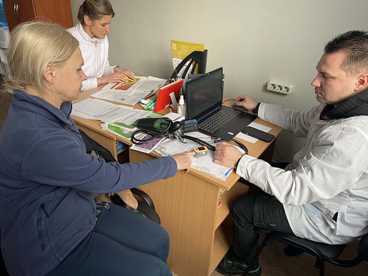 У Полтаві жінка вперше пройшла безкоштовний скринінг здоров’я 40+