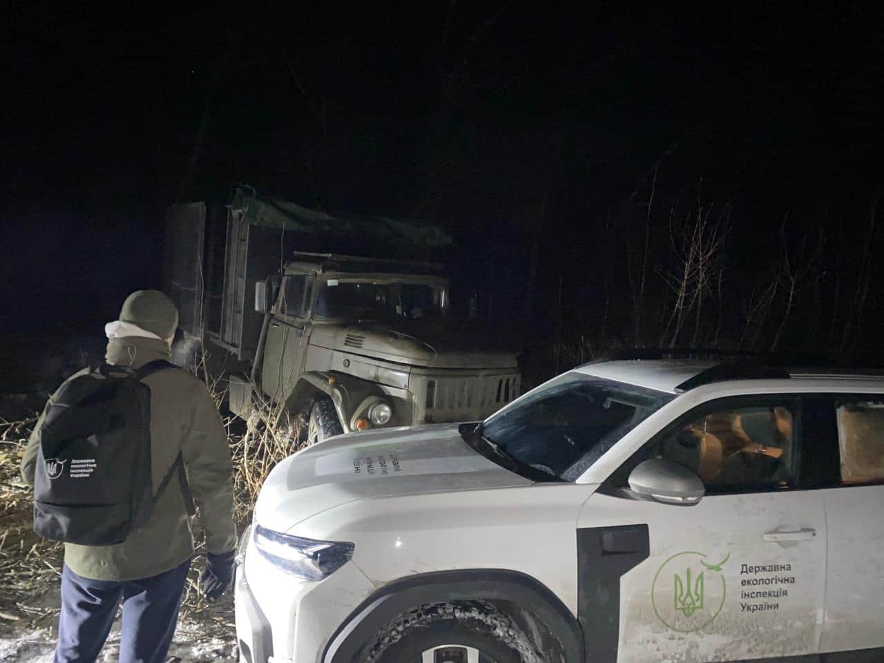 На Полтавщині зупинили незаконну порубку лісу