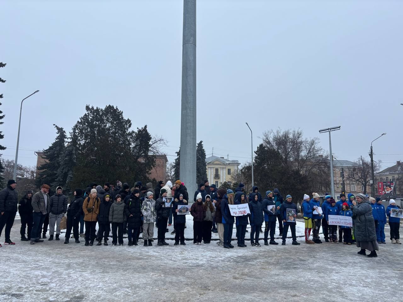 Полтавці підтримали олімпійця Владислава Гераскевича після заборони «шолома пам’яті»