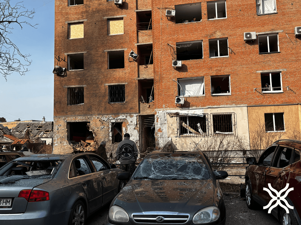 Зруйновані будинки та готель: фото наслідків атаки по Полтаві