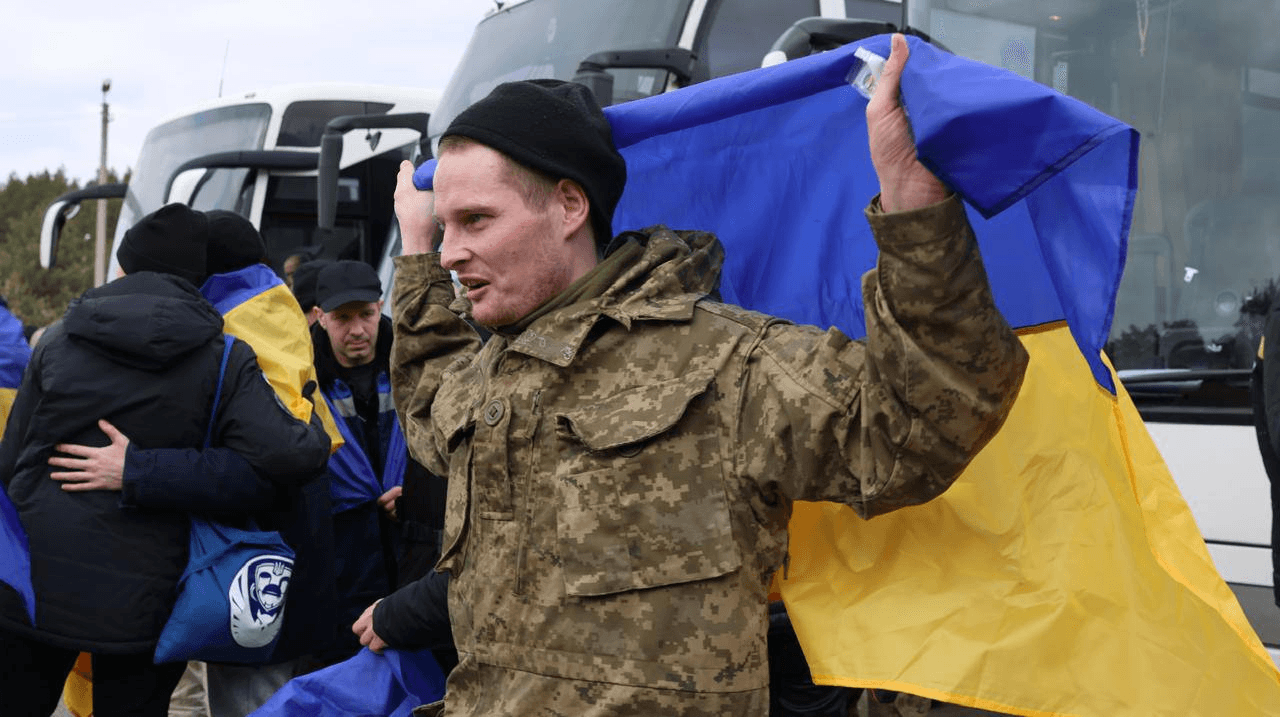 Фото: Володимир Зеленський. Обмін полоненими 6 березня