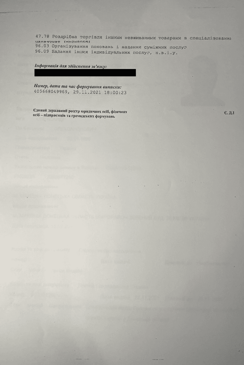 Документи надані Олександром Бурдгардтом