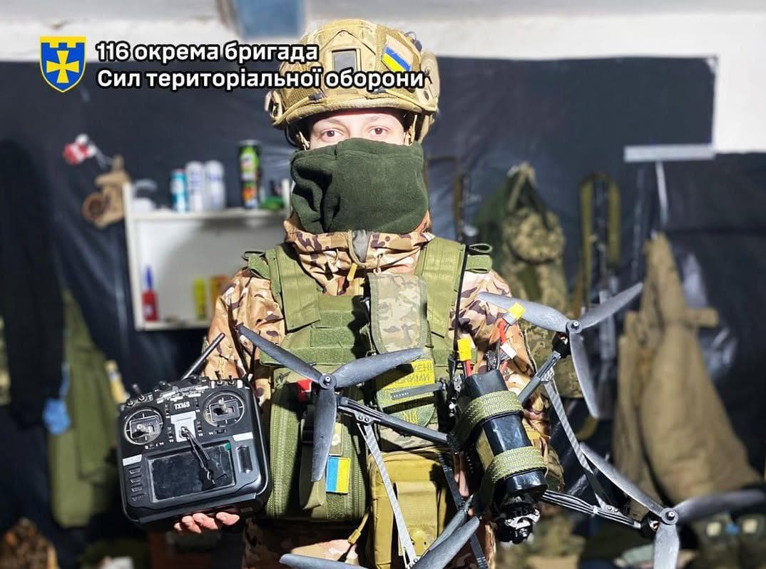 Фото: 116 окрема бригада Сил територіальної оборони ЗСУ.