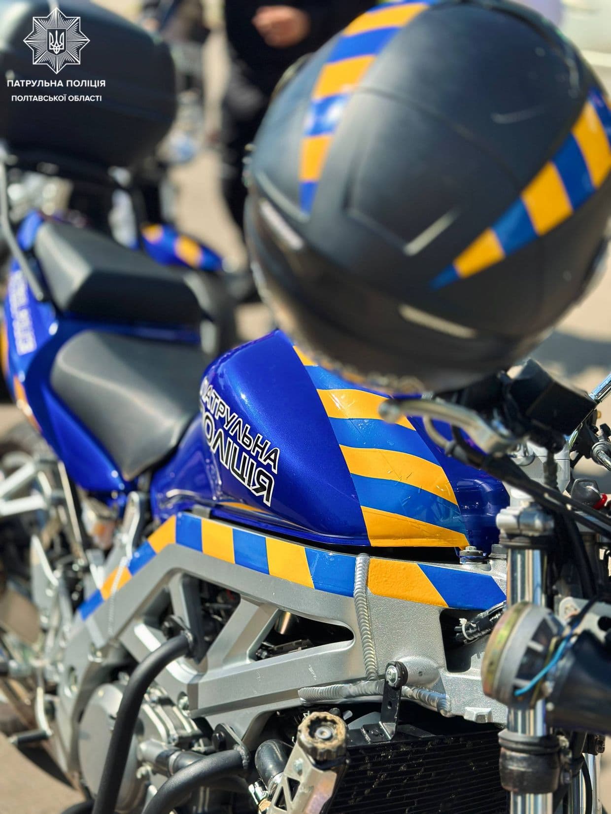 На вулиці Полтави повернулися мотопатрулі