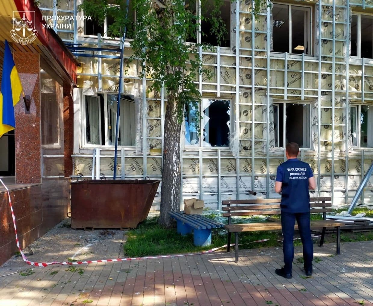 Прокуратура розслідує атаку ракетами по Полтаві