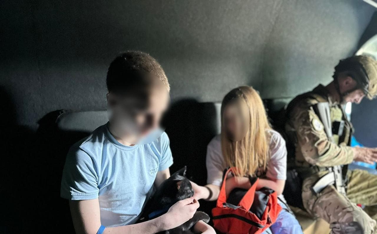 Евакуація дітей із Нікополя
