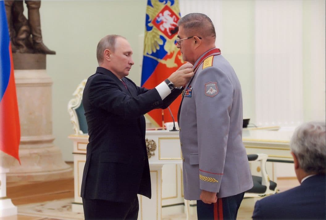 Валерій Капашин та Володимир Путін 