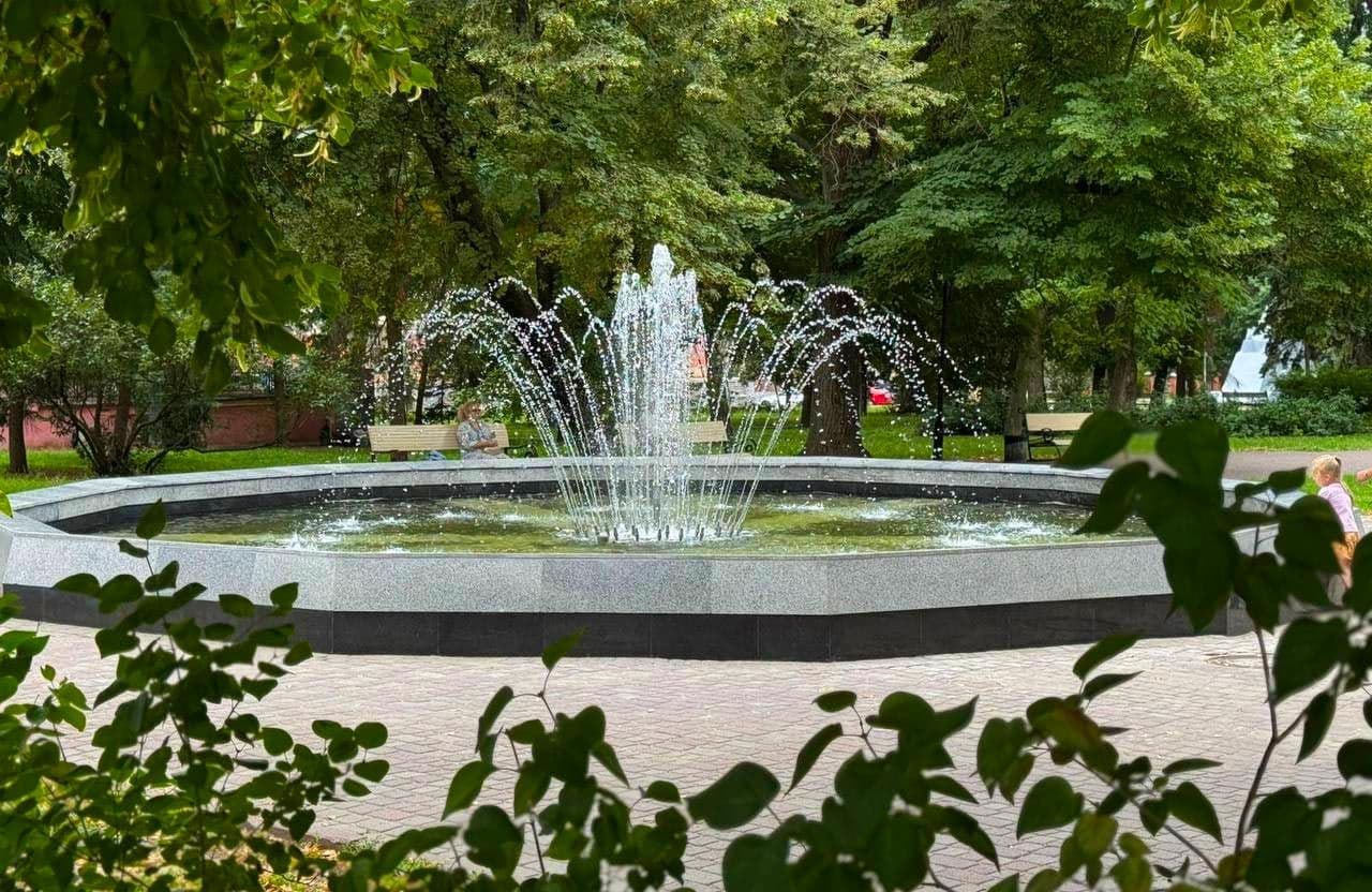 Фонтан у Шевченківському парку. Фото: Полтавщина