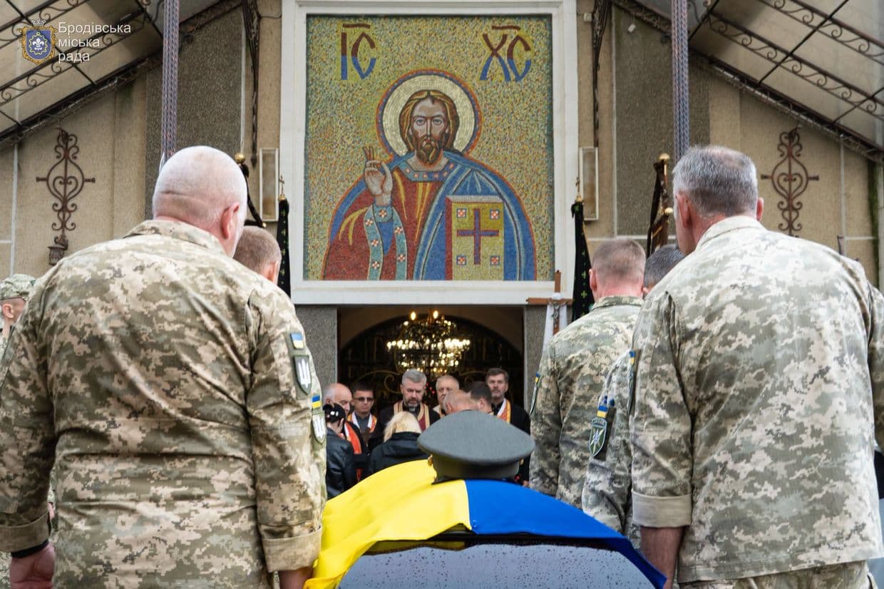 Прощання з Юрієм Вороною