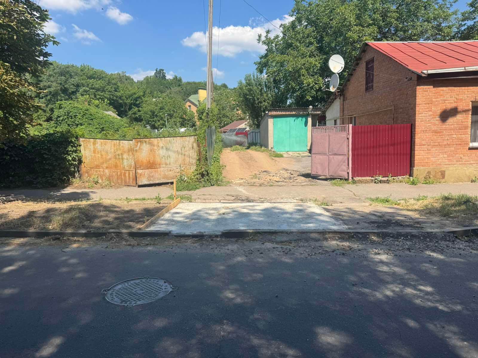 Проїзд на вулиці Героїв Азову