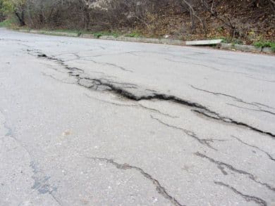 Дорога на Монастирскій горі, листопад 2012 р. Фото: Полтавщина