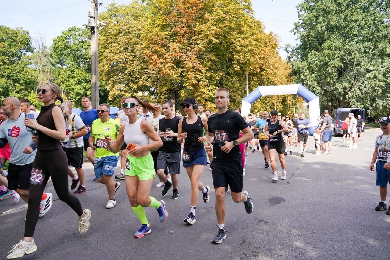 У Полтаві провели фізкультурно-оздоровчий забіг
