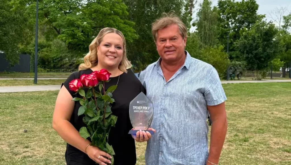 Наставниця чемпіонів з Полтавщини стала «Тренером року»