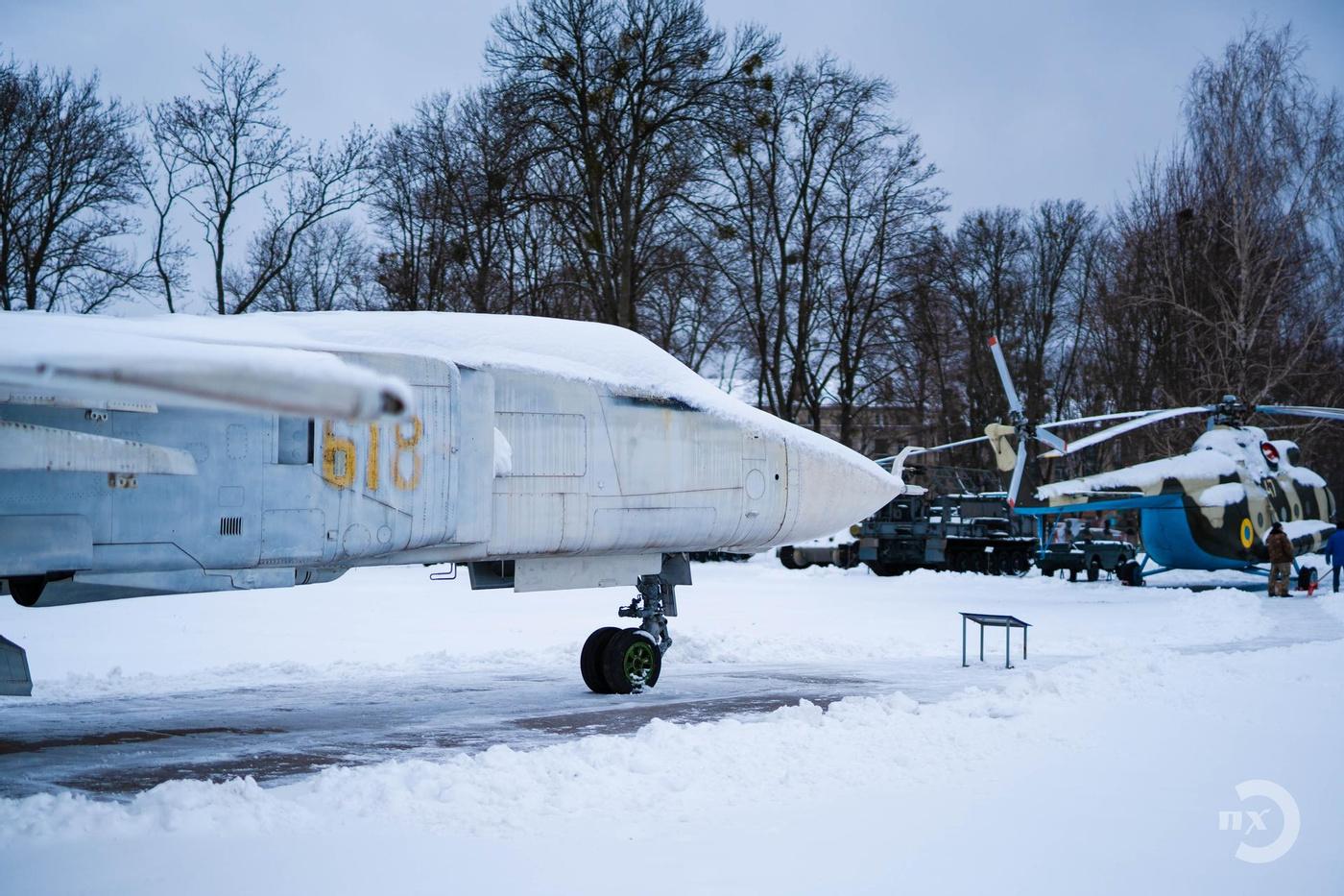 Су-24 взимку, Су-24 у полтавському музеї