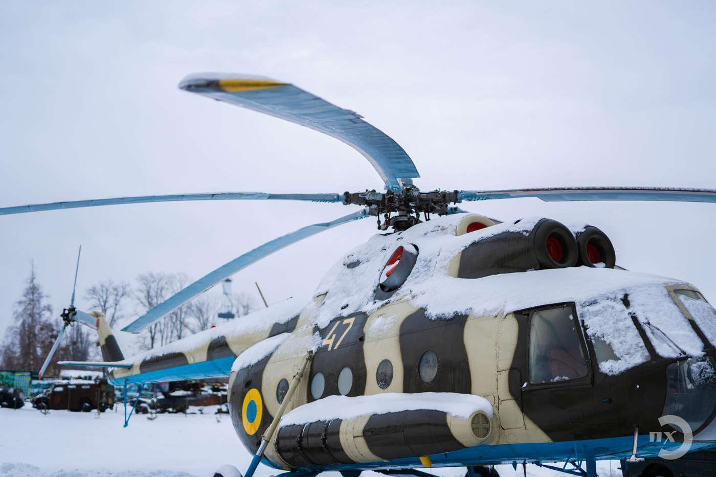 Гелікоптер Мі-8, гелікоптер Полтава, Мі-8 музей, Полтавський музей авіації Мі-8