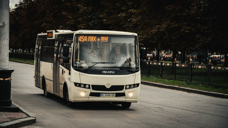 У Полтаві відновлять рух кількох автобусів через Огнівку