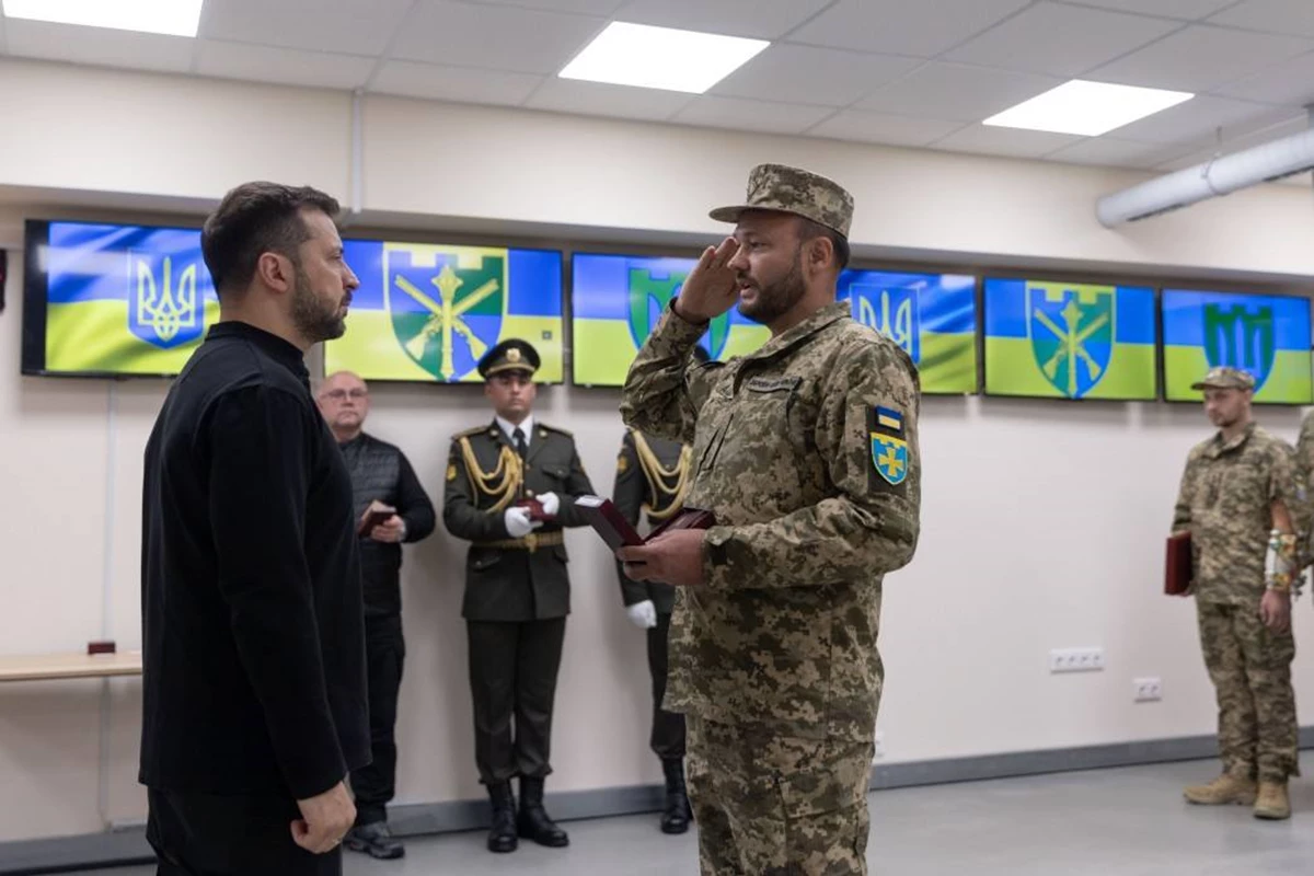 Президент нагородив трьох тероборонівців з Полтавщини