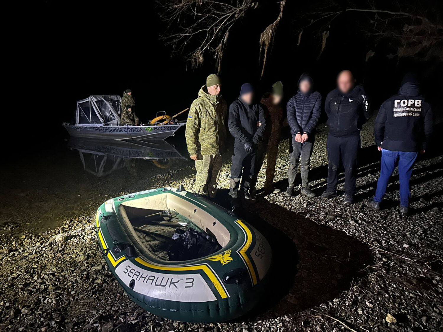 До Молдови на надувному човні: прикордонники затримали жителя Полтавщини